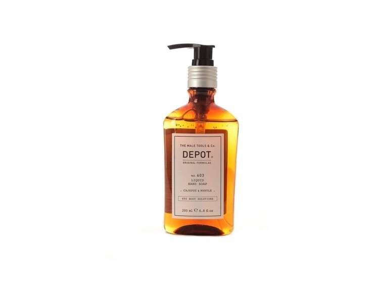 Depot N.603 Liquid Hand Soap with Cajeput and Myrtle 200ml