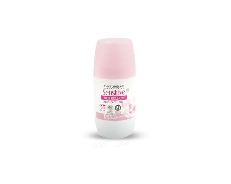 Phytorelax Sensitive Rose Roll-On Deodorant 50ml