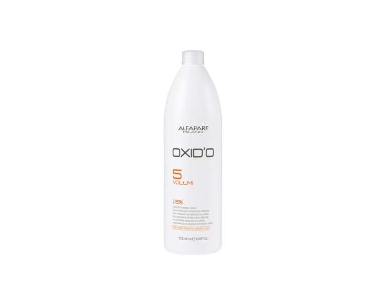 Alfaparf Oxid'o Stabilized 5 Vol 1.5% Peroxide Cream 33.8oz