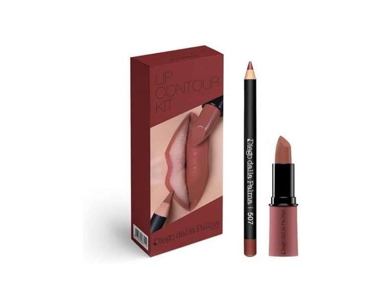 Diego Dalla Palma Lip Contour Kit Rossetto+Matita 507 Marsala