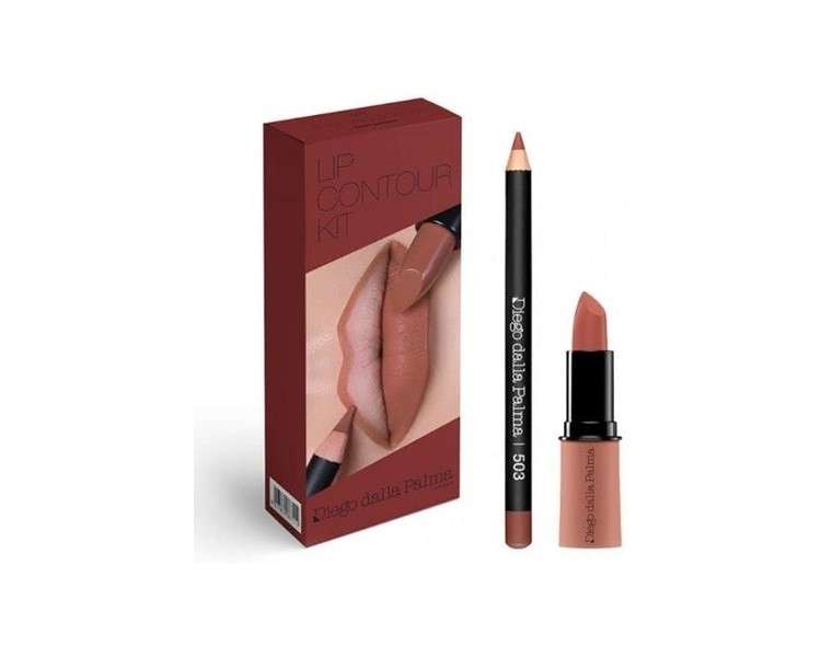 Diego Dalla Palma Lip Contour Kit Rossetto+Matita 503 Caramello