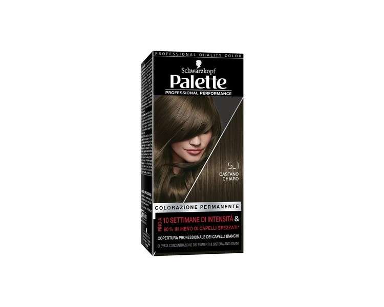 Palette Professional Performance Hair Color 5.1 Light Brown