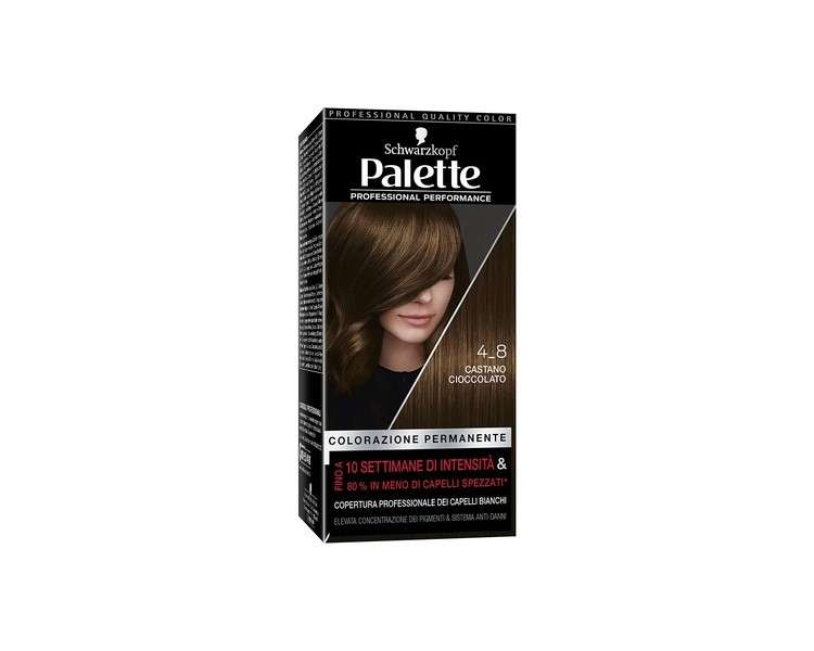Palette Professional Performance Hair Color 4.8 Chocolate Brown