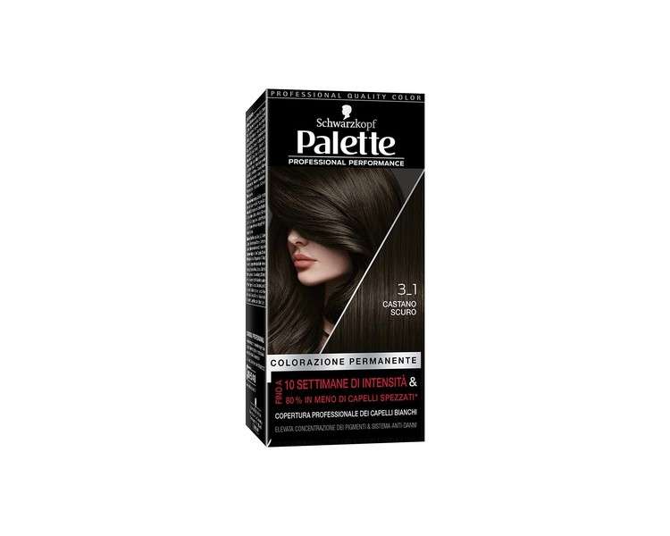 Palette Professional Performance 3_1 Dark Brown Hair Color