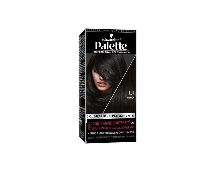 Palette Professional Performance Hair Color 1:1 Black