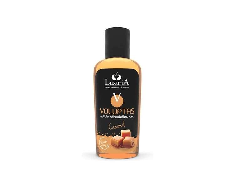 Luxuria Voluptas Edible Stimulating Gel with Warming Effect - Caramel 100ml