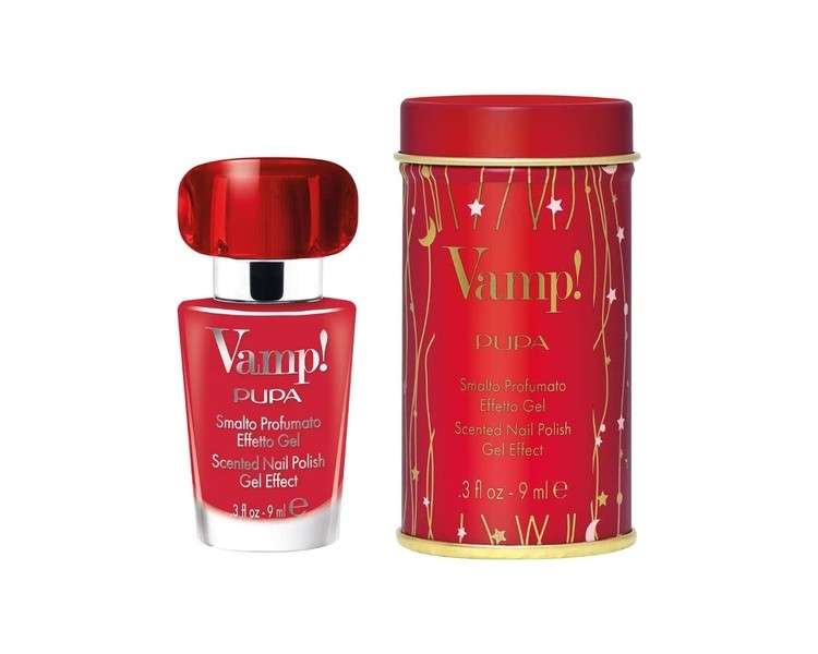 Pupa Vamp! Scented Gel Effect Nail Polish 216 Hot Flame