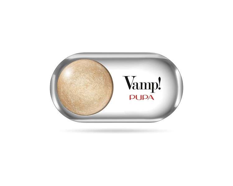 Pupa Vamp! Ombretto 201 Champagne Gold Wet & Dry Eyeshadow