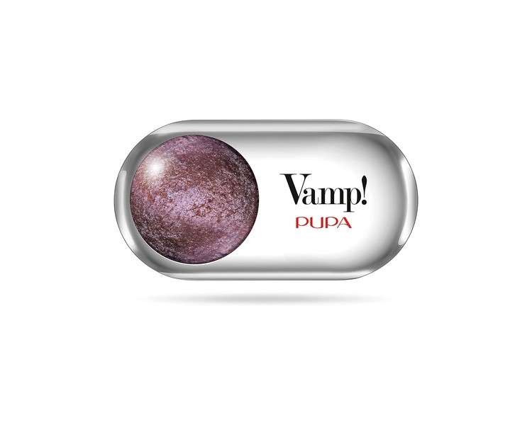 Pupa Vamp! Ombretto 104 Deep Plum Wet & Dry Eyeshadow