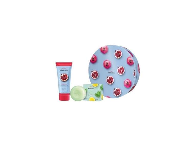 Pupa Fruit Lovers Pomegranate shower gel set 200ml + shampoo bar 60ml