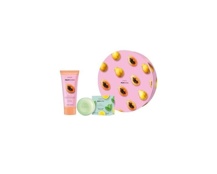Pupa Fruit Lovers II with Body Lotion and Solid Shampoo - Papaya