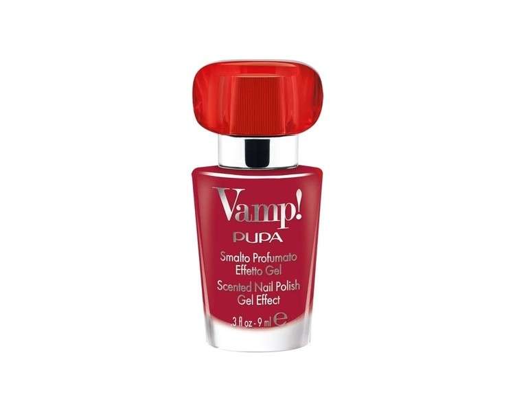 Pupa Vamp! Scented Gel Effect Nail Polish 212 Loving Red 9ml