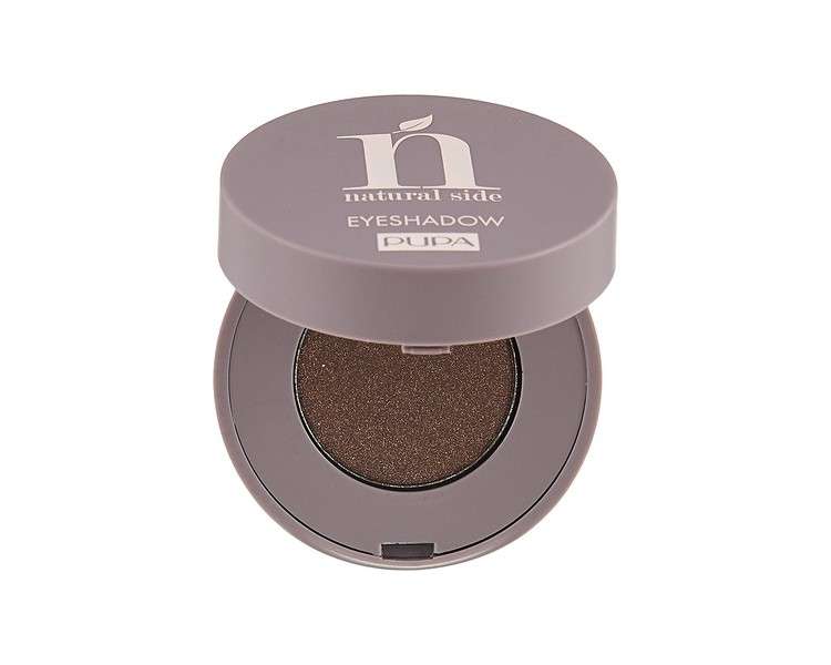 Pupa Milano Natural Side Compact Eyeshadow 008 Chocolate Brown for Women 0.07oz