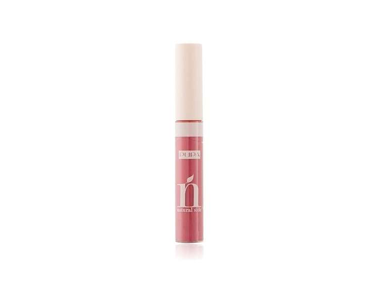 Pupa Milano Natural Side Lip Gloss 006 Crystal Fuchsia for Women 0.17oz