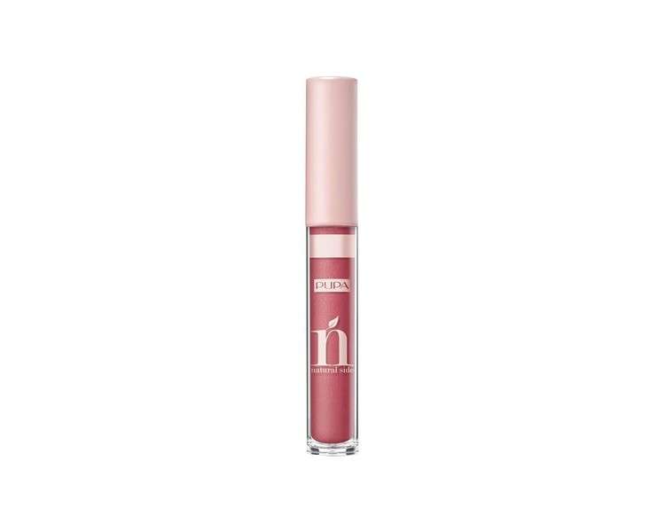 Pupa Natural Side Lip Gloss No. 005 Bright Rose 5ml