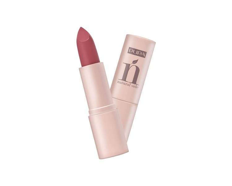 PUPA Natural Side Lipstick No. 006 Intense Damask 4g