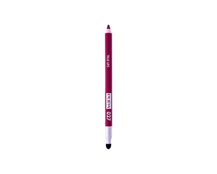 Pupa Milano True Lips Blendable Lip Liner 027 Fuchsia for Women 0.042oz