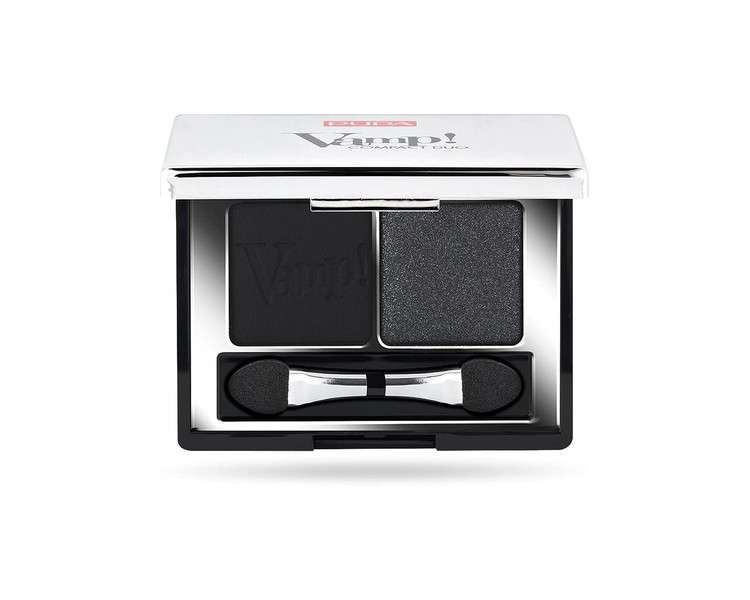 PUPA Milano Vamp! Compact Eyeshadow Duo 2.2g Dark Night