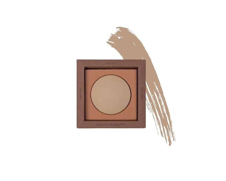 Nouba Oasi Bronzer Baked Bronzing Powder Illuminating & Brightening Bronze Foundation for Face & Body - No. 1