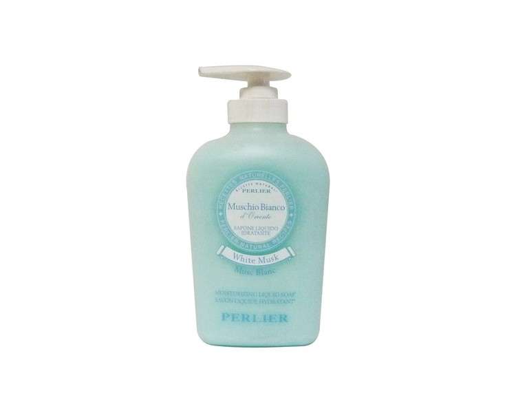 Perlier Muschio Bianco d'Oriente Liquid Soap with White Musk Scent 10.1 fl oz (300mL) Bottle