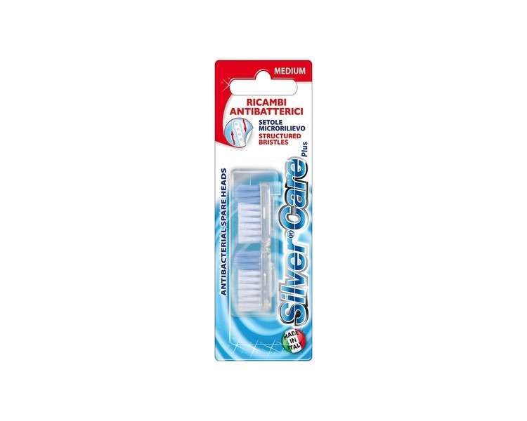 X2 Replacement Toothbrush Head Silver C