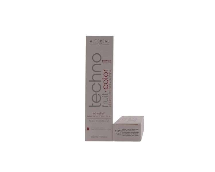 Techno Fruit Color AlterEgo 10/12 Platinum Ash Blonde Iridescent 100ml