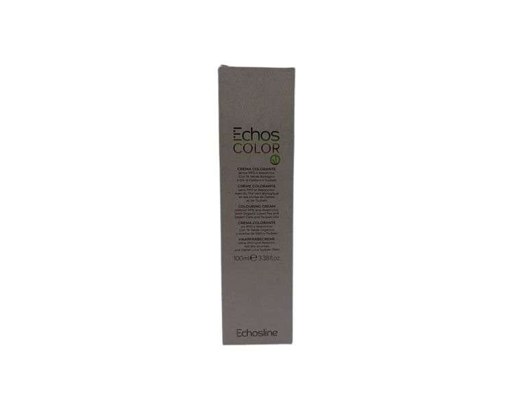 Echosline 6.74 Organic Green Tea Hair Dye without PPD and Resorcinol - Dark Blonde Brown Copper