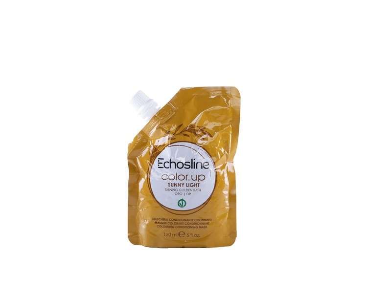 EchosLine Color.up Cream Conditioner Dye 150ml - Peach and Gold