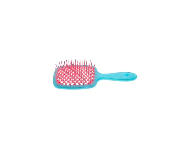 Janeke Bicolor Superbrush Blue/Pink Detangles Gently