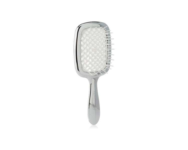 Jäneke Superbrush Silver Brush with White Hedgehog 55g