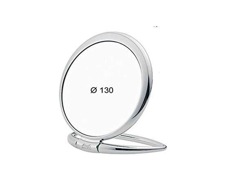 Jäneke Folding Triple Mirror 130mm Silver