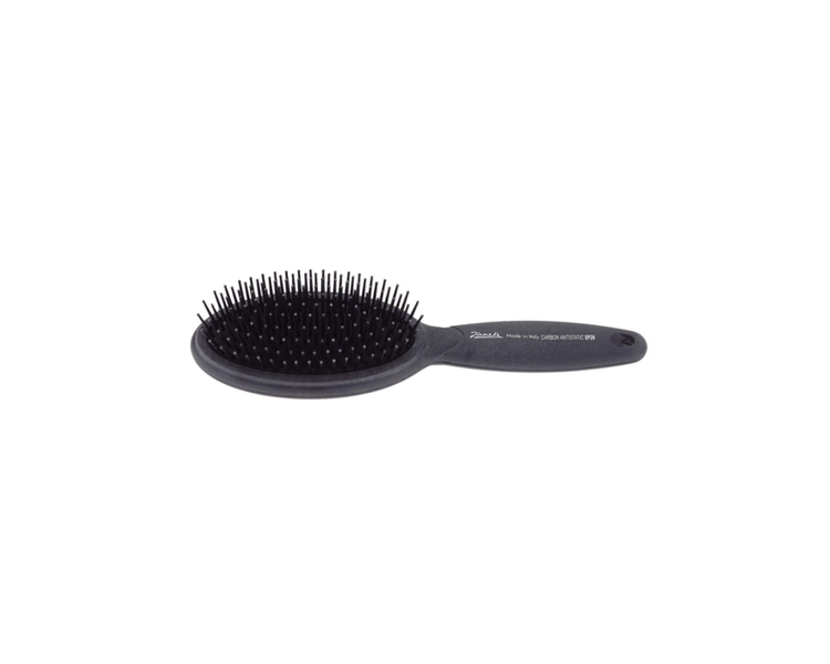 Jäneke Oval Pneumatic Brush Carbon Antistatic 55SP26