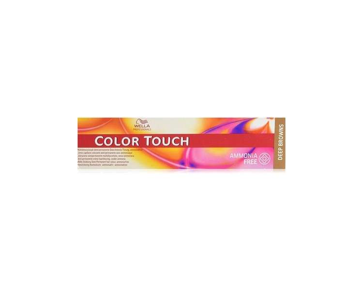 Wella Colour Touch Demi-Permanent Hair Colour No. 4/77 Medium Brown Intensive 60ml