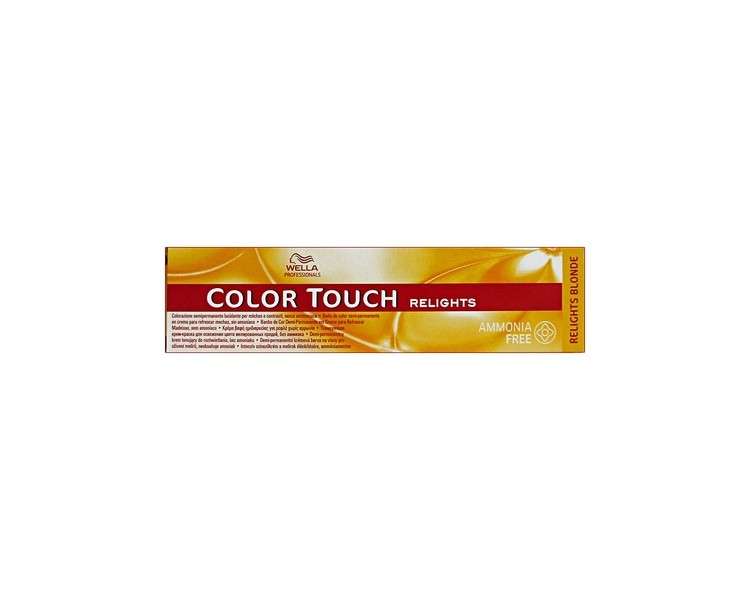 Wella Color Touch Relights Red Ammonia-Free Hair Color 60ml - Shade 34 Gold Red