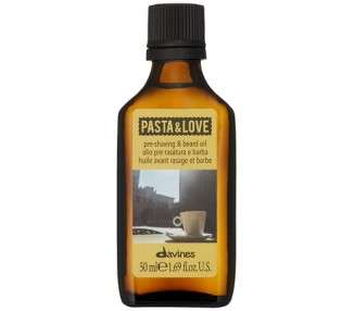 Davines Pasta & Love Men's Hydrating and Protective Pre-Shaving Plus Beard Oil 1.69 fl. Oz.