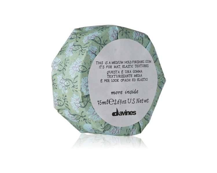 More Inside by Davines This is A Medium Hold Finishing Gum 75ml