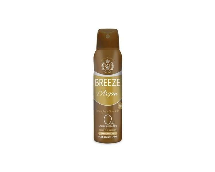 BREEZE Argan Deodorant Spray 150ml