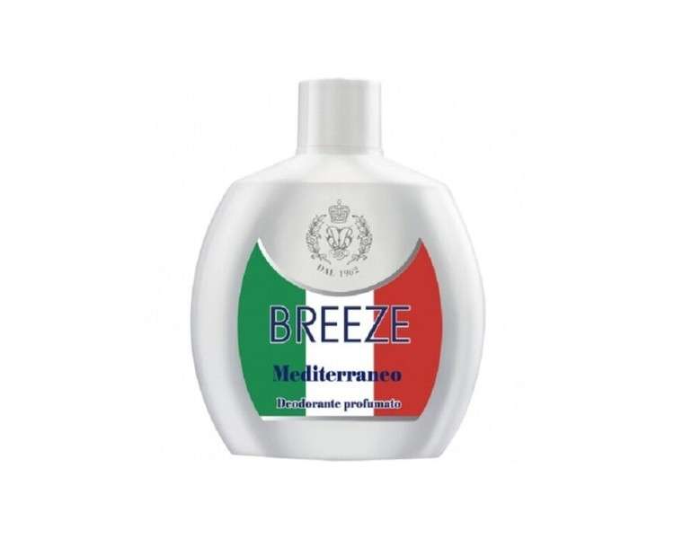 Breeze Squeeze Mediterraneo Deodorant 100ml