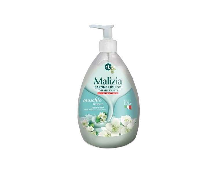 Malizia White Musk Liquid Soap 1000ml