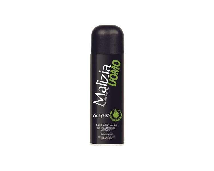 Malizia Uomo Vetyver Mini Shaving Foam 50ml