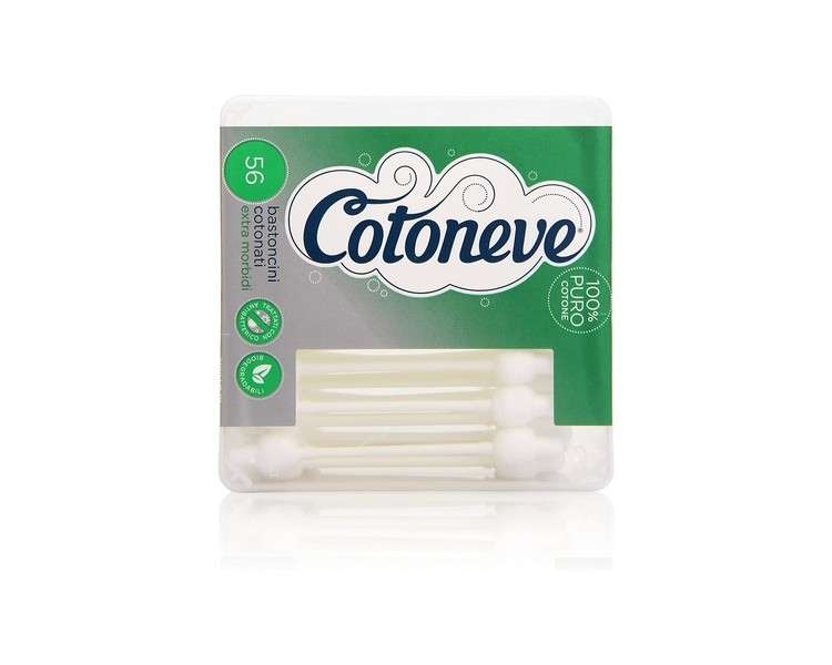 Cotoneve Extra Soft 100% Pure Cotton Buds 56 Sticks