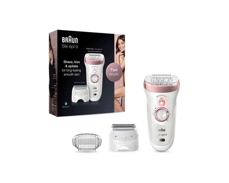 Braun Silk-épil 9 9-730 Epilator for Long-Lasting Hair Removal