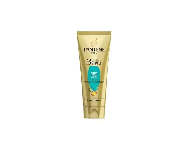 Pantene Pro-V 3 Minute Miracle Aqua Light Conditioner 200ml