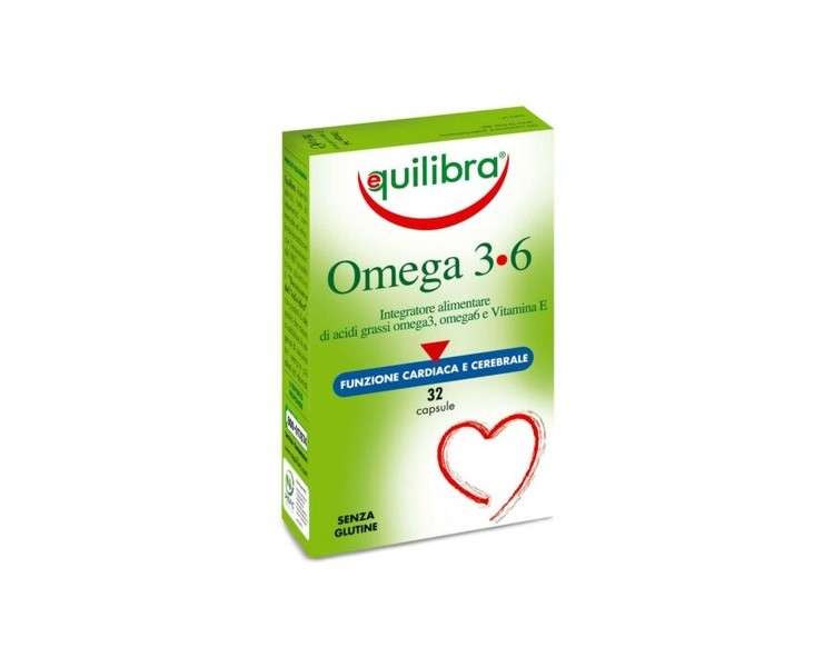 EQUILIBRA Omega3-6 32 Capsules