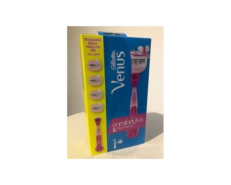 Gillette Venus ComfortGlide Spa Breeze with 4 Blades