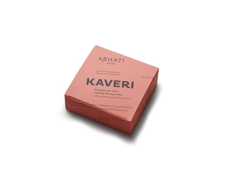 Abhati Suisse Kaveri Calming Shampoo Bar pH-Balanced Formula 58g