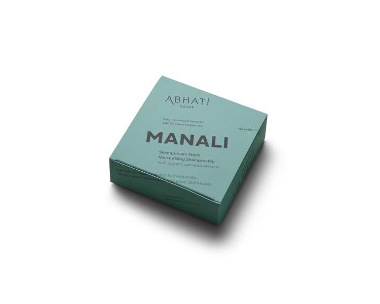 Abhati Suisse MANALI Moisturising Shampoo Bar pH-Balanced Formula 58g