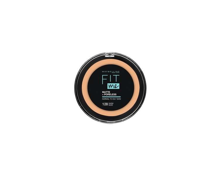 Maybelline New York Fit Me Matte and Poreless Powder 128 Warm Nude 54.5g