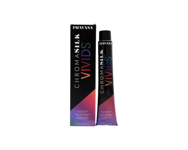 Pravana Chromasilk Vivids Long-lasting Vibrant Color - Precious Metals Moody Blue 3 fl oz