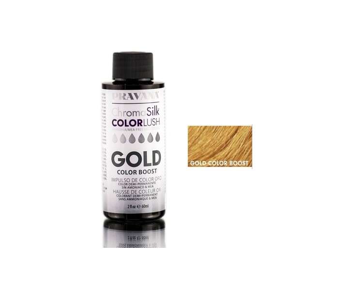 Pravana ChromaSilk ColorLush Color Boost Gold 2oz